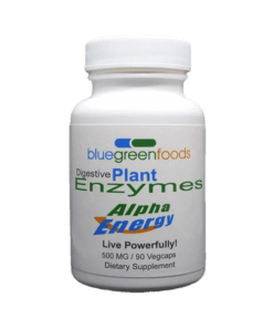 digestive plant enzymes alpha energy dietary food supplement bluegreenfoods