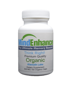 mind enhance the ultimate memory booster think right organic klamath lake dietary supplement bluegreenfoods