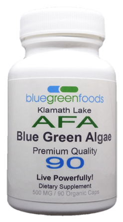 Afa Blue Green Algae - Klamath Lake Organic Non-gmo And Vegan Superfoods