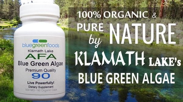 AFA Blue Green Algae Klamath Lake Organic Non GMO And Vegan Superfoods