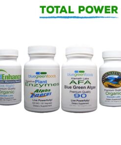 total power afa blue green algae stem cell activator digestive enzymes mind enhance klamath lake organic food supplement